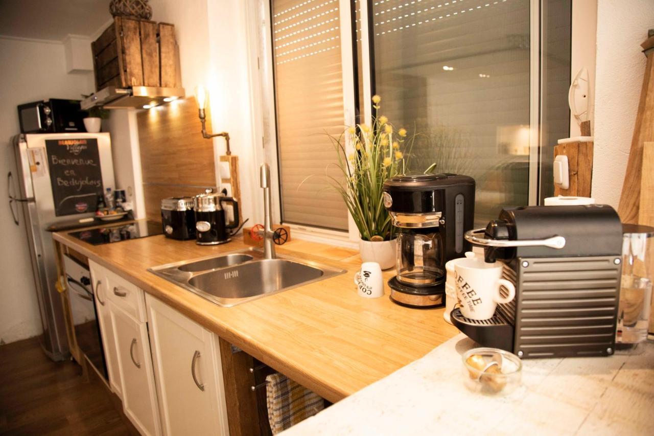 L'Idyllique - Studio Prive Sous Maison Saint-Didier-sur-Beaujeu Exteriör bild